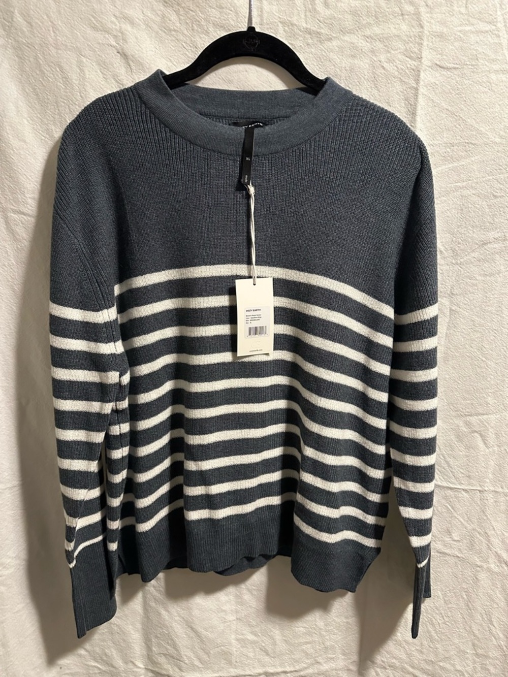 NWT Cozy Earth Rowan Crewneck Sweater in Dawn & Bone Size XL